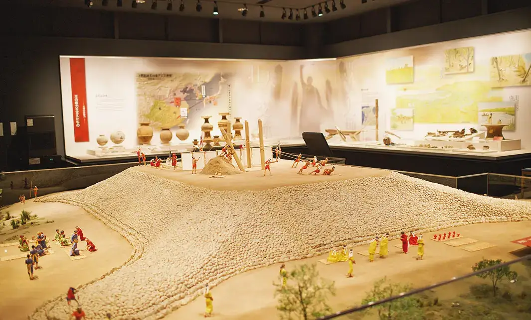 展品再現出雲的古代外觀