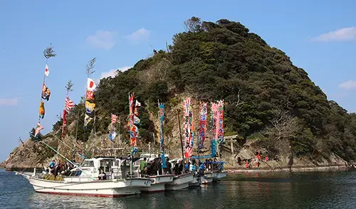 權現島和熊野神社